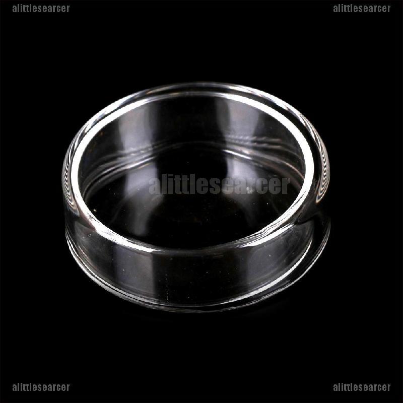 NEW Đĩa Thủy Tinh Đựng Thức Ăn Cho Thú Cưng 60mm