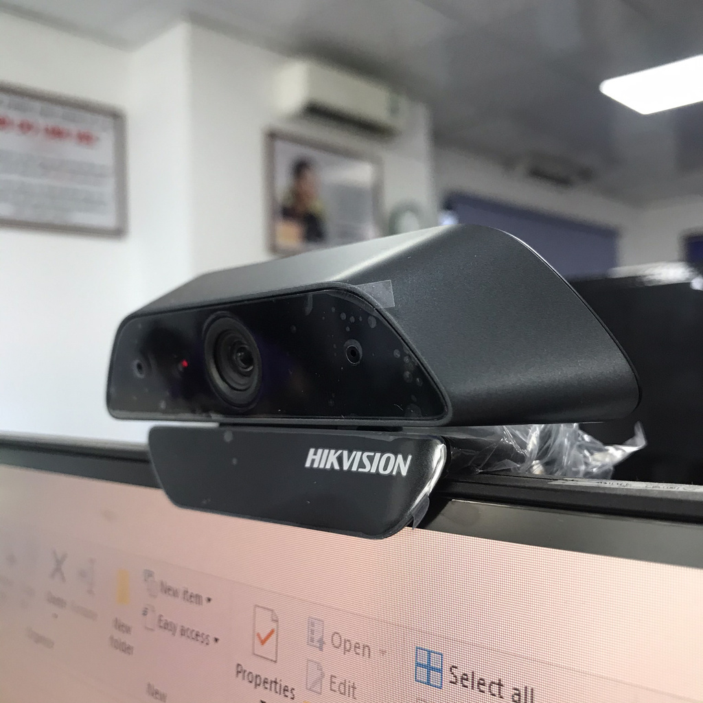 Webcam Hikvision DS-U02 2MP CMOS Full HD có Mic - Hàng chính hãng