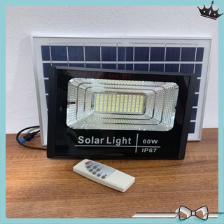 Đèn led pha năng lượng mặt trời 60w BABA  [Den Nang Luong Mat Troi]