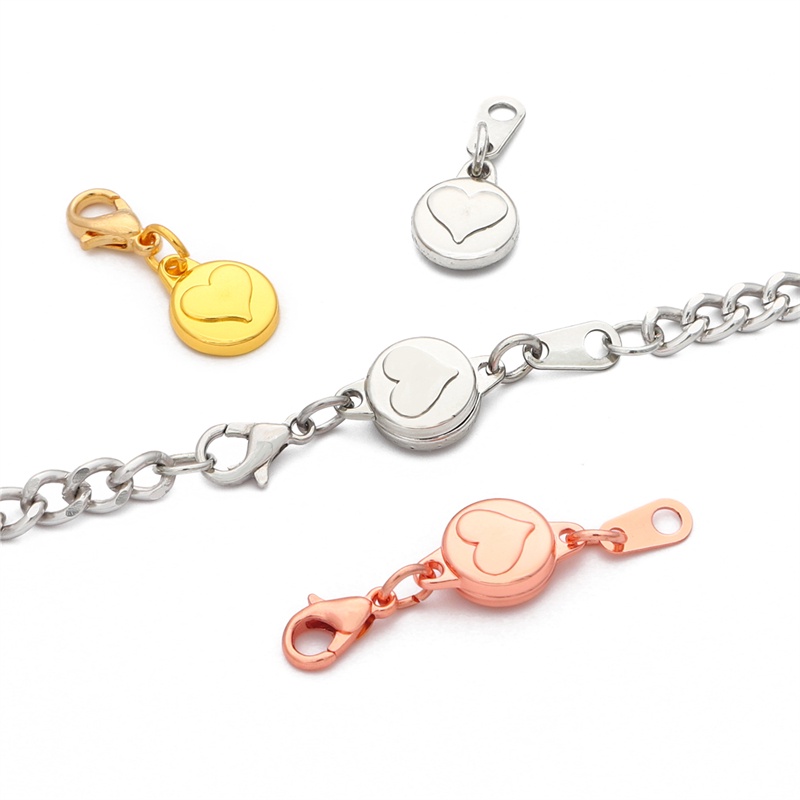 Bộ 2 móc khóa vòng cổ / vòng tay nối dài kiểu từ tính tiện lợi