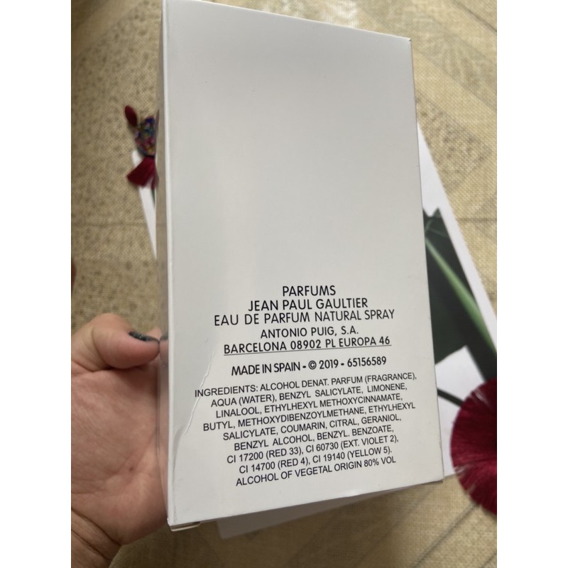 Nước hoa Jean Paul Gaultier So Scandal Edp 80ML Tester