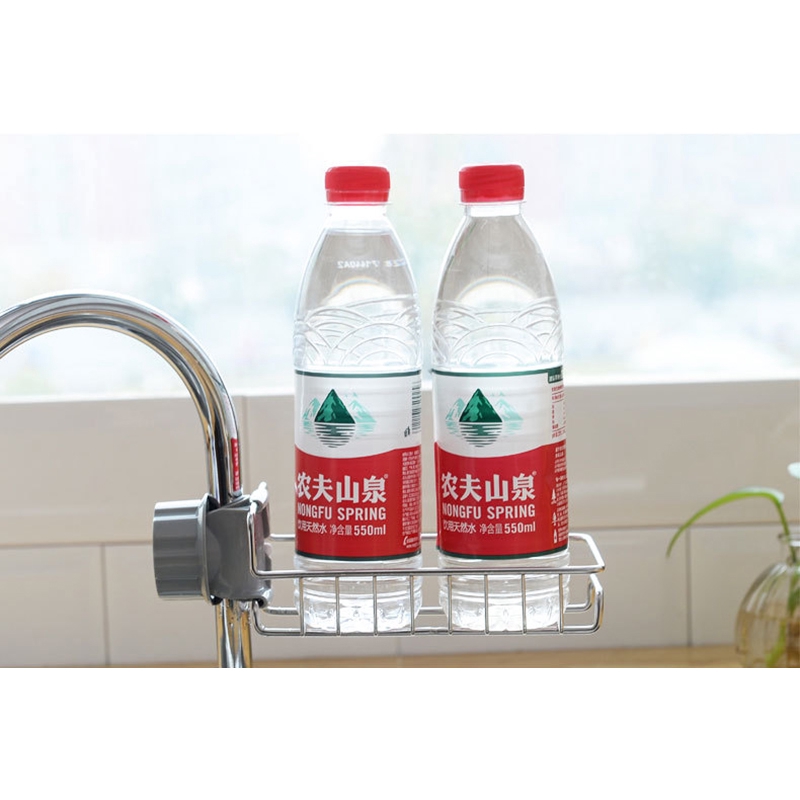 Giá để xà phòng gắn vòi nước bằng thép không gỉ