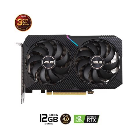 VGA Card màn hình ASUS GEFORCE RTX 3060 DUAL OC 12GB hàng chính hãng | BigBuy360 - bigbuy360.vn