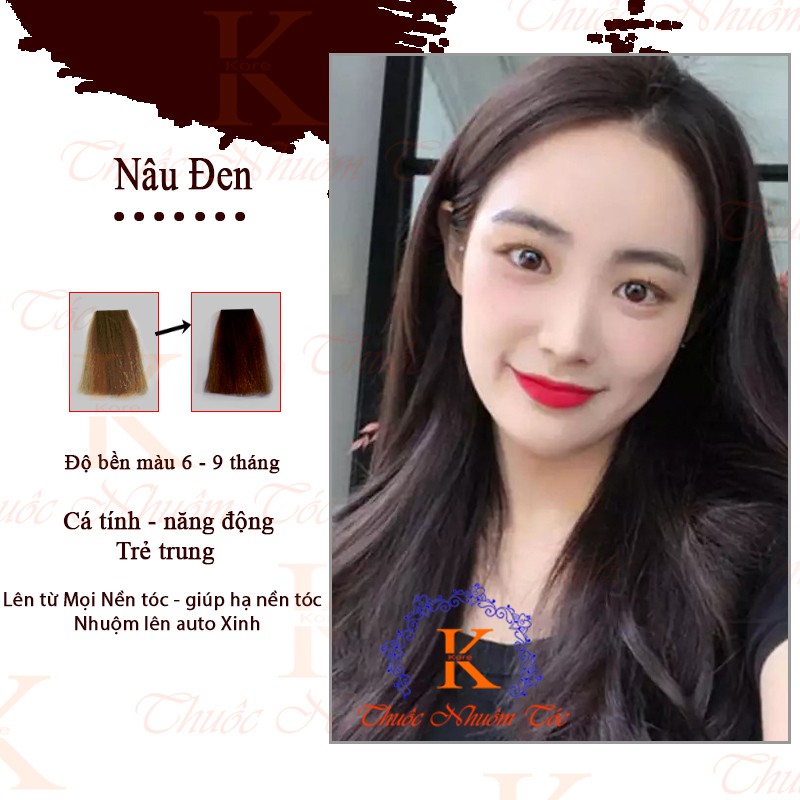 Thuốc nhuộm tóc NÂU ĐEN Chenglovehairs, Chengloveshair, Chengloveshairs, Chenglovehair