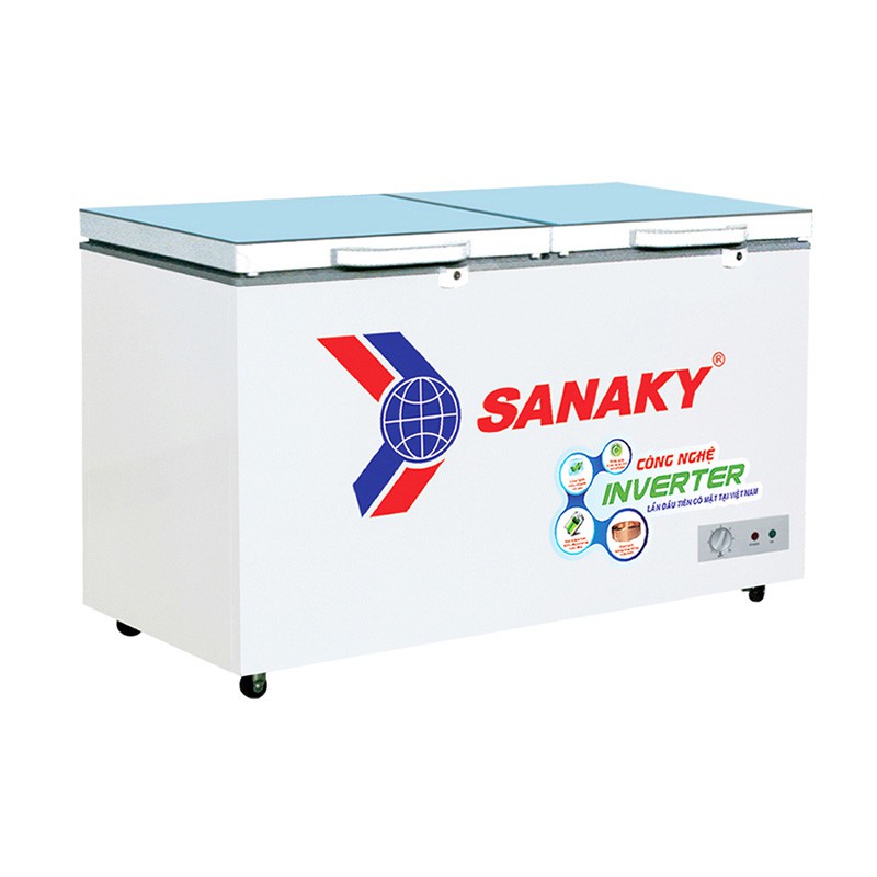 Tủ đông Sanaky 400 Lít Inverter 1 ngăn 2 cánh VH-4099A4KD