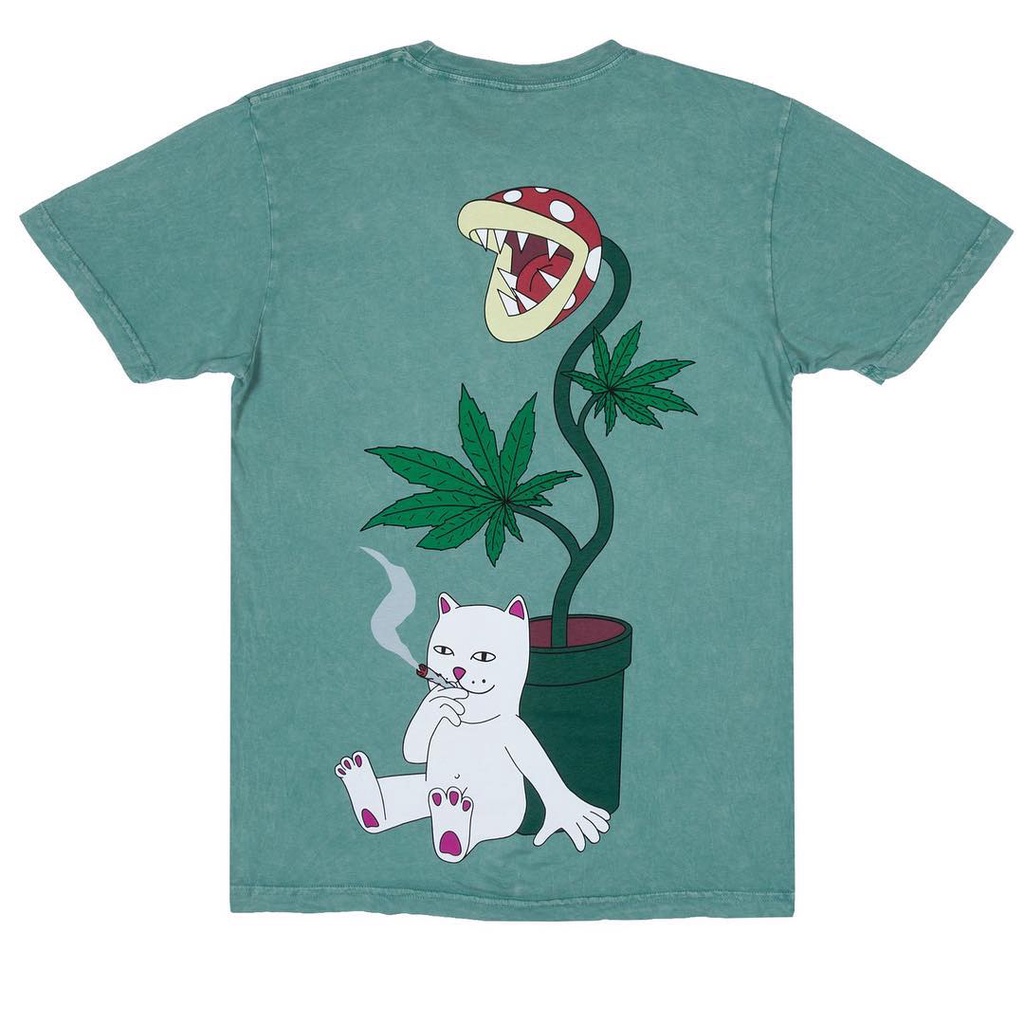 Áo thun RIPNDIP Herb Eaten (green wash) ( Chính hãng)