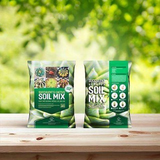 Soil Mix - Đất Trồng Sen Đá - Xương Rồng Cao Cấp Túi 6kg