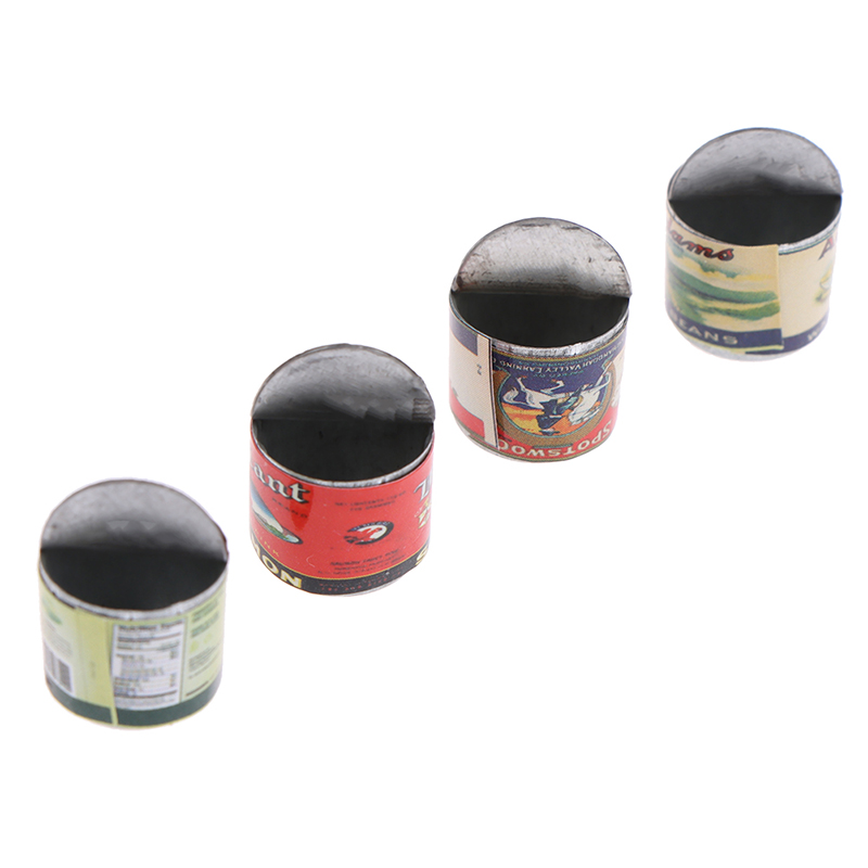 Bộ 4 Hộp Đựng Thực Phẩm Mini Trang Trí Nhà Cửa