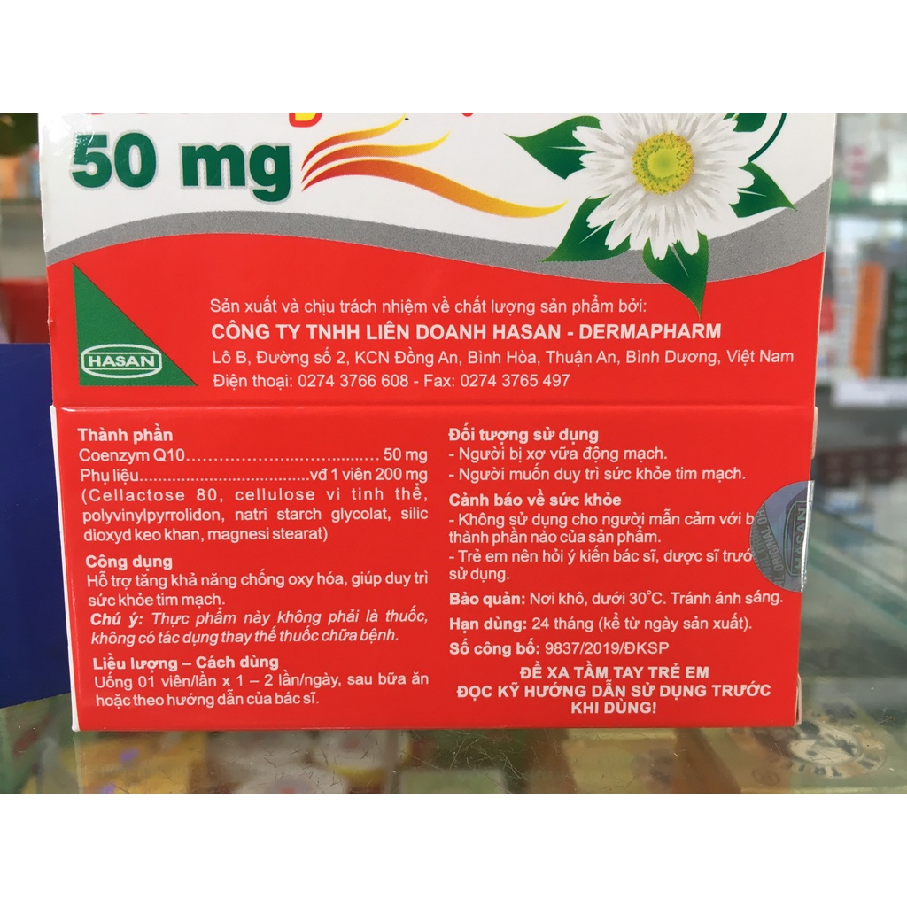 ✅ [Chính Hãng] Coenzym Q10 50mg