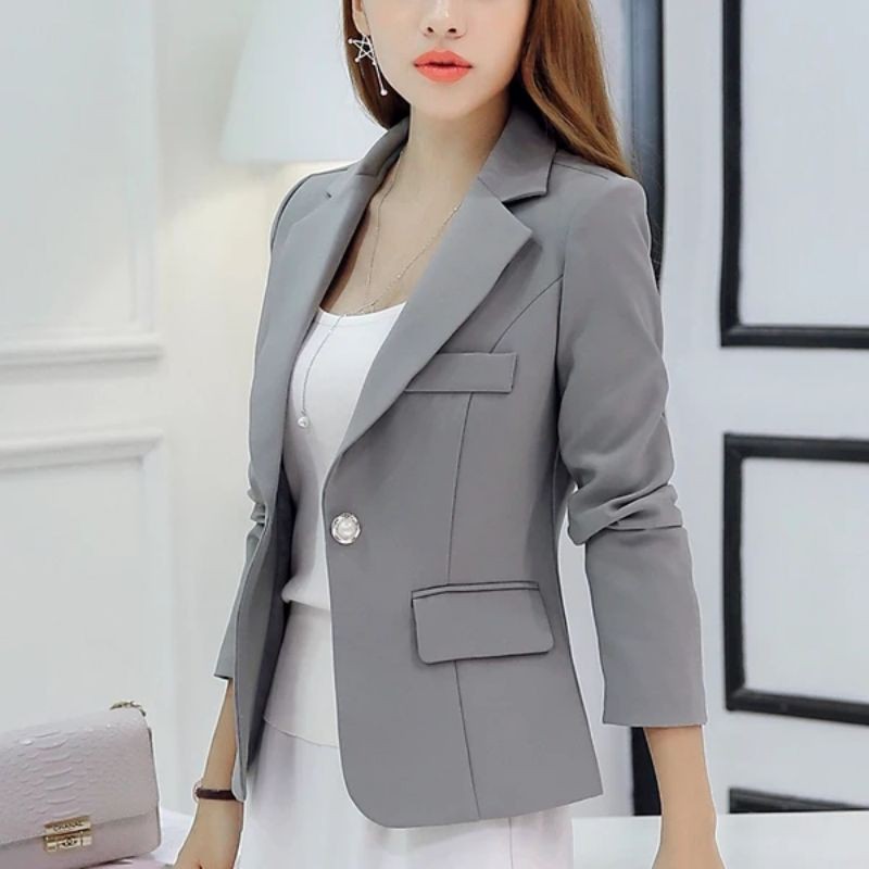 (  sẵn đỏ Xl ..  M)Áo  khoác vét thời trang nữ xinh xắn | BigBuy360 - bigbuy360.vn