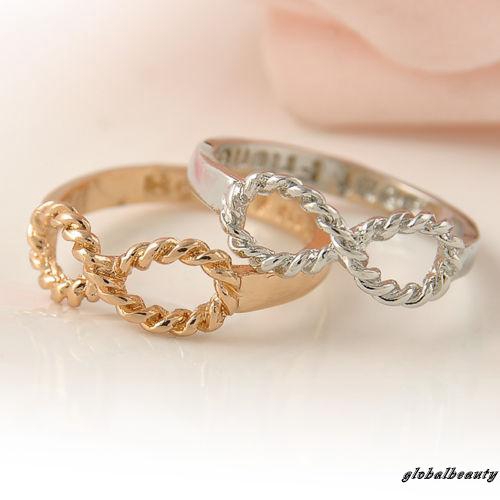 Nhẫn Mạ Vàng Hồng Đính Đá Pha Lê