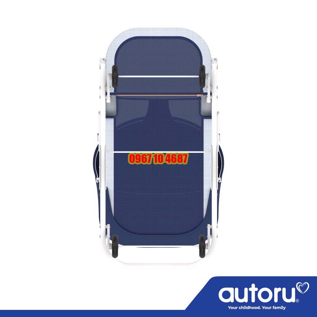 Ghế Bập Bênh Autoru F1 cho bé - Xe nhún ăn dặm, bú sữa, nằm tắm nắng, nằm chơi, dỗ bé các giấc ngủ ngon