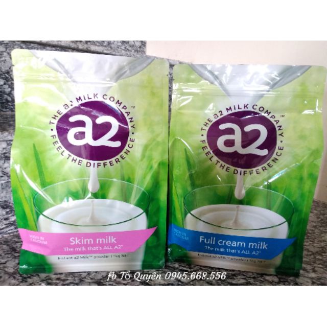 SỮA TƯƠI DẠNG BỘT A2