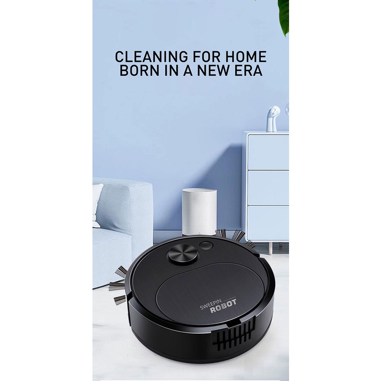 Máy hút bụi sàn nhà robot Jiashi tự động sạc USB cỡ mini
