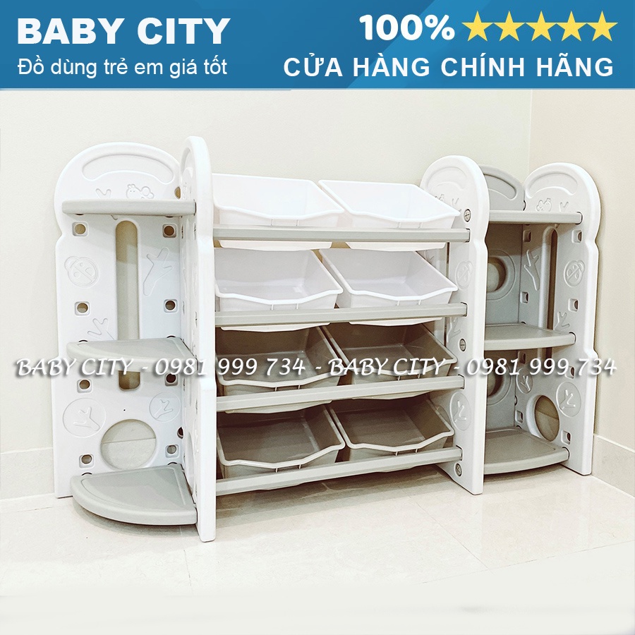 Kệ để đồ chơi trẻ em Newber Luxury size L cao cấp