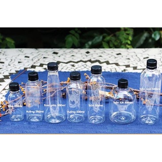 Chai nhựa PET tròn 100ml