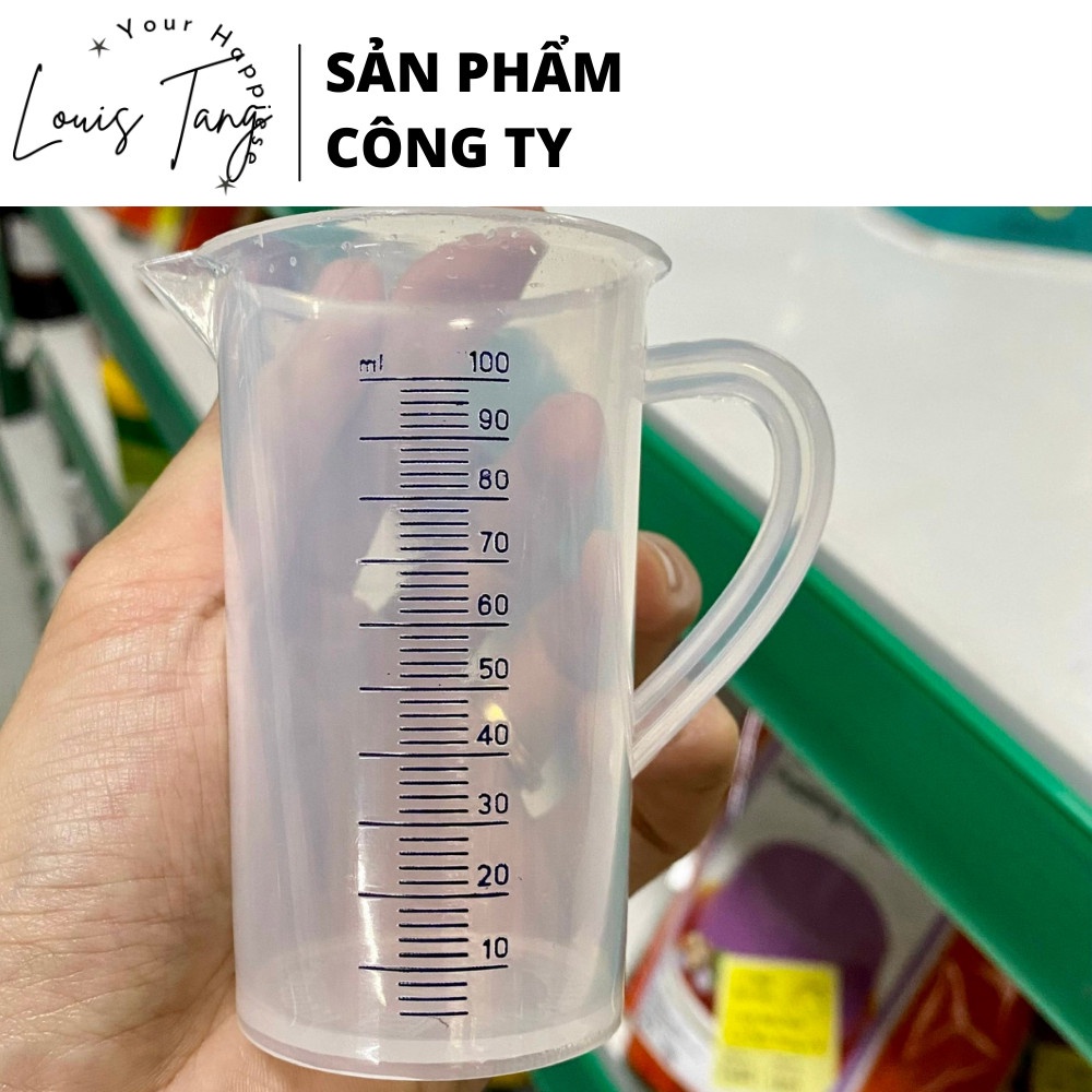 Ly Nhựa Đong Thể Tích Hàng Cao Cấp Nhập Khẩu Từ Đức 100ml - 2000ml - Ca Chia Vạch Đo Lường - Cốc Đo Lường Nhập Khẩu