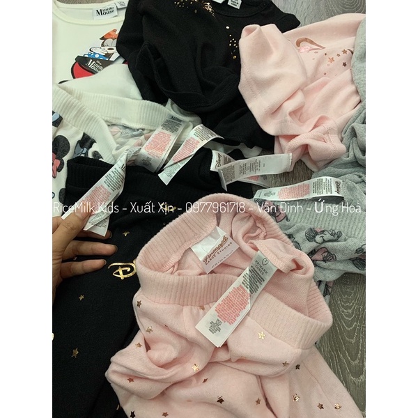 Bộ len cho bé và mẹ primark xuất dư xịn