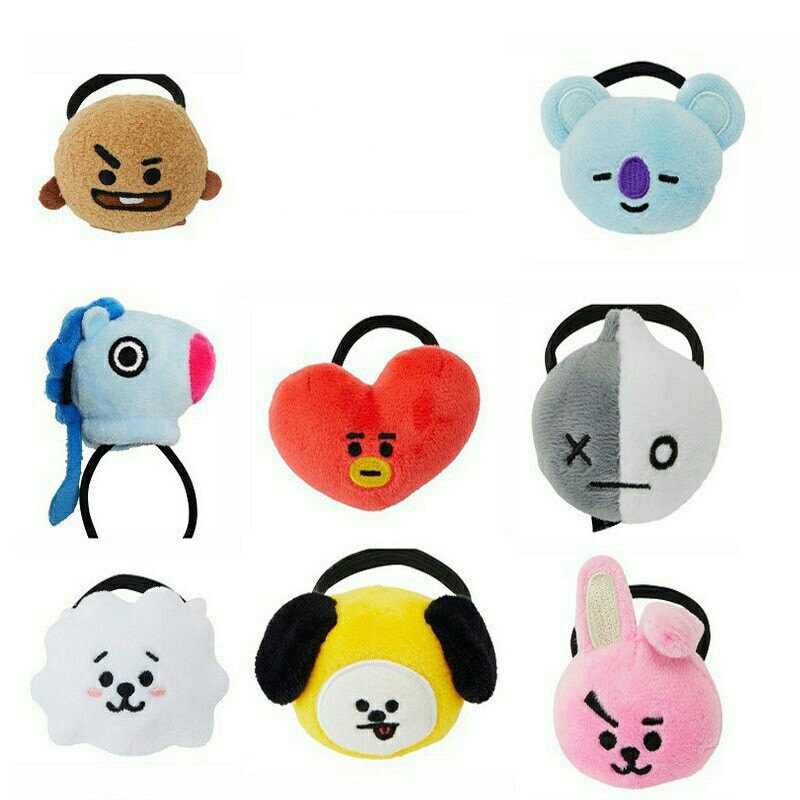 Dây thun buộc tóc nữ BT21 Kpop