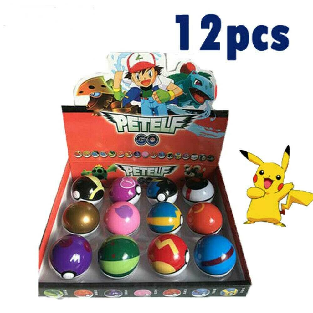 Set 12 quả bóng pokemon đồ chơi vui nhộn cho bé
