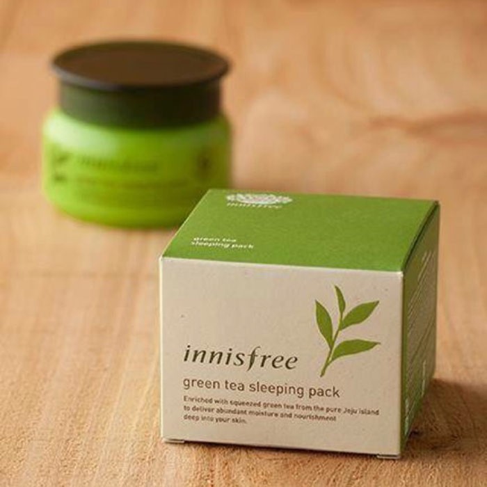 (HÀNG CÓ SẴN )Mặt Nạ Ngủ Trà Xanh Innisfree Green Tea Sleeping Pack