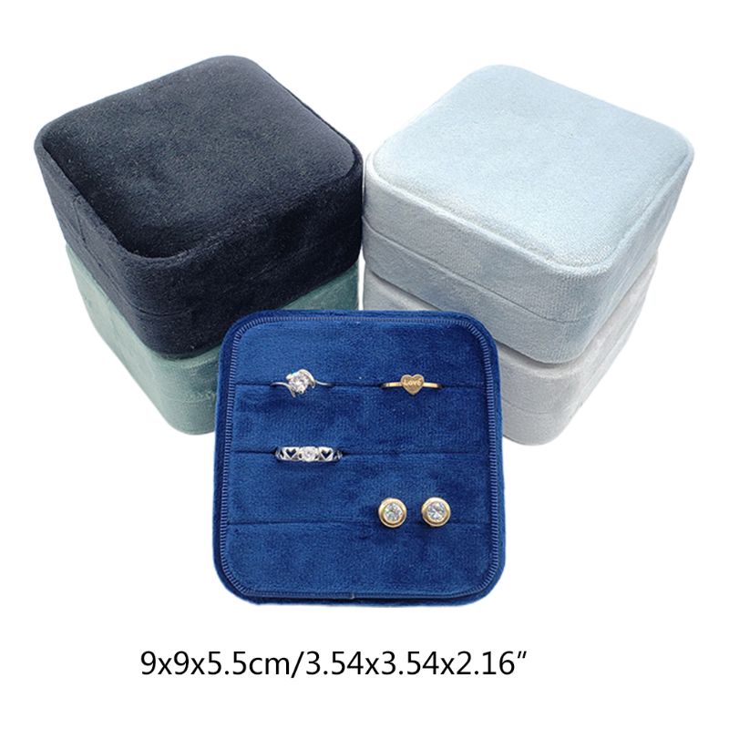 Flgo Giá Đỡ Trưng Bày Trang Sức Bằng Nhung Nhiều Ngăn Kéo Sắp Xếp Gọn Gàng Cho Nữ