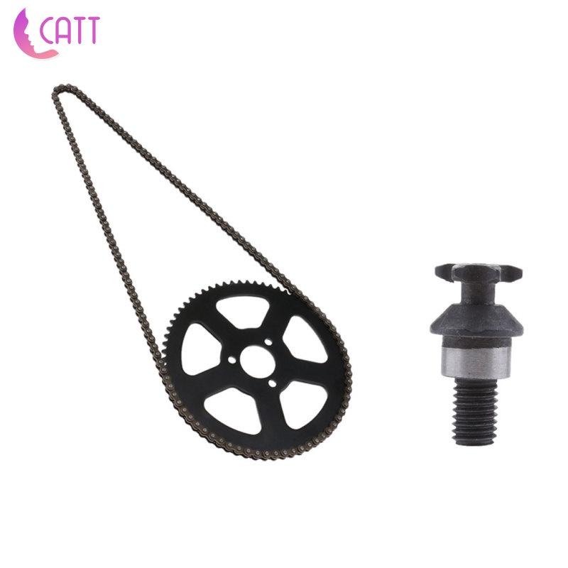 Nhông Trước Và Sau 6T 68T Có Dây Xích Cho Xe Đạp Bỏ Túi Mini 49cc 6T