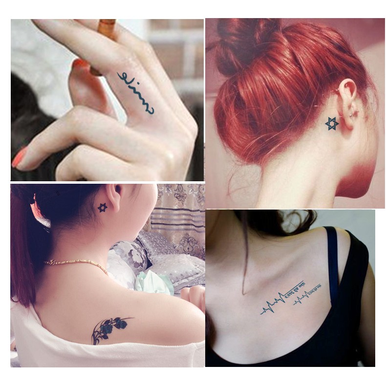 COMBO 30 TẤM HÌNH XĂM DÁN TATTOO