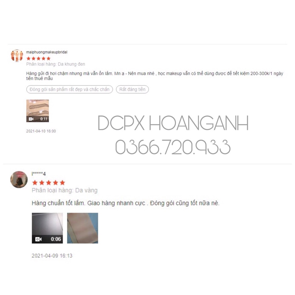 Da giả tập điêu khắc phun xăm bột và không bột | dcpxhoanganh