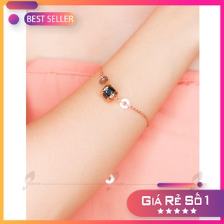Lắc Tay ⚡ MẶT TRỤ ⚡ - 2 Màu Tinh Tế - Đơn Giản - Dịu Dàng - Nữ Tính - Phù Hợp Cho Các Nàng Dạo Phố - MS2324