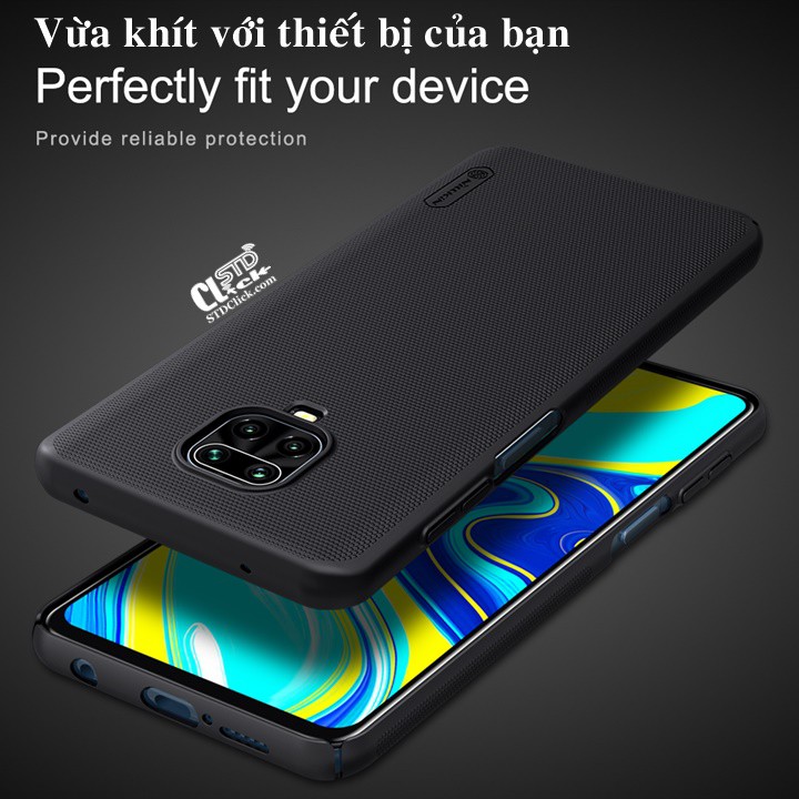 ỐP LƯNG XIAOMI REDMI NOTE 9 PRO - NOTE 9 PRO MAX - 9S NILLKIN NHỰA CỨNG CHÍNH HÃNG [NEW SALEOFF]