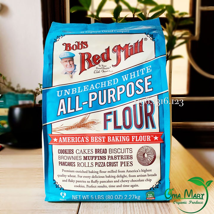 Bột mì đa dụng Bob's Red Mill 2,27kg