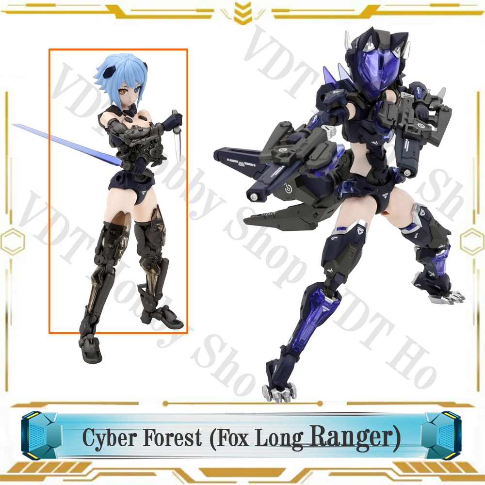 Mô hình lắp ráp Cyber Forest FOX Long Range Striker Unit ( tặng kèm poster )