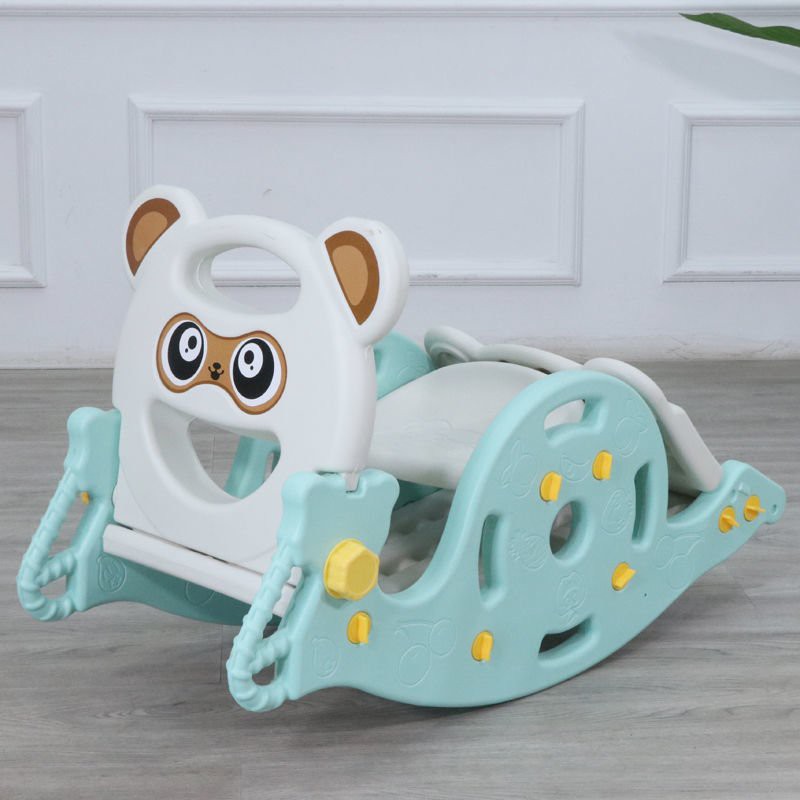 CẦU TRƯỢT BẬP BÊNH 3 IN 1 CHO BÉ(TẶNG KÈM 10 BÓNG)