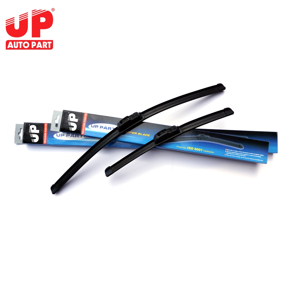 Gạt mưa Silicone UP gọng mềm nhiều SIZE cho các dòng xe phổ biến tại Việt Nam