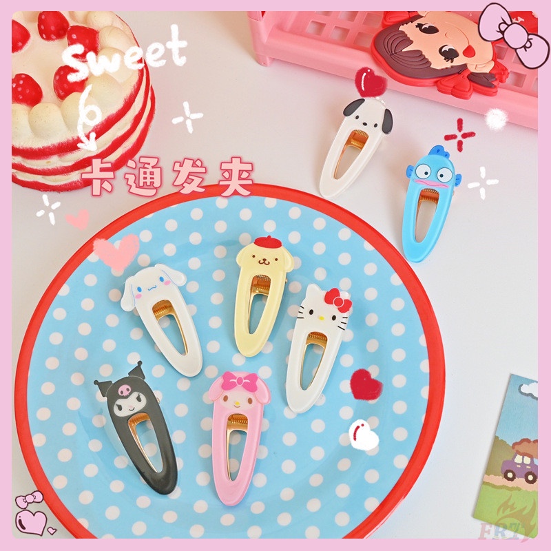 ☀ Cinnamoroll / Melody / Kuromi / Pom Purin / Kẹp Tóc Hello Kitty / Treo Tường ☀ 1 Phụ Kiện Trang Sức Ngọt Ngào