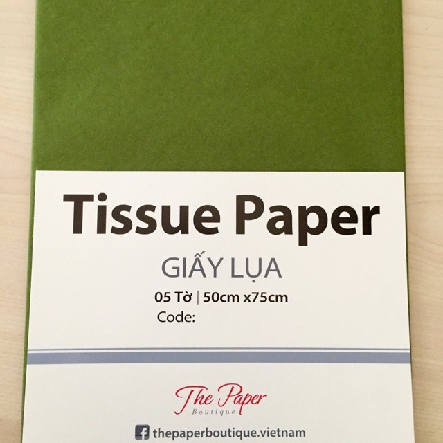 Tissue Paper Green