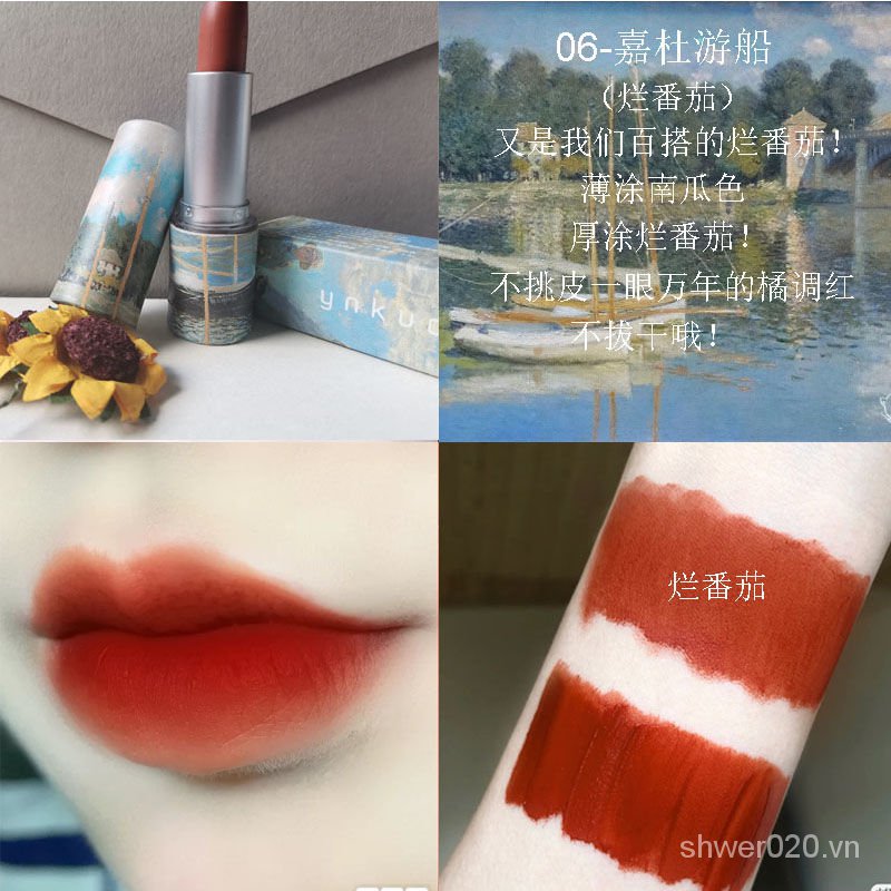 Oil Painting Lipstick Matte Matte ins Does Not Fade Non-Stick Cup Waterproof White Makeup Light Nude yPe3 | BigBuy360 - bigbuy360.vn