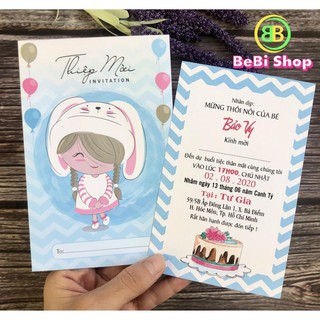 Thiệp Sinh Nhật - Thiệp Thôi Nôi