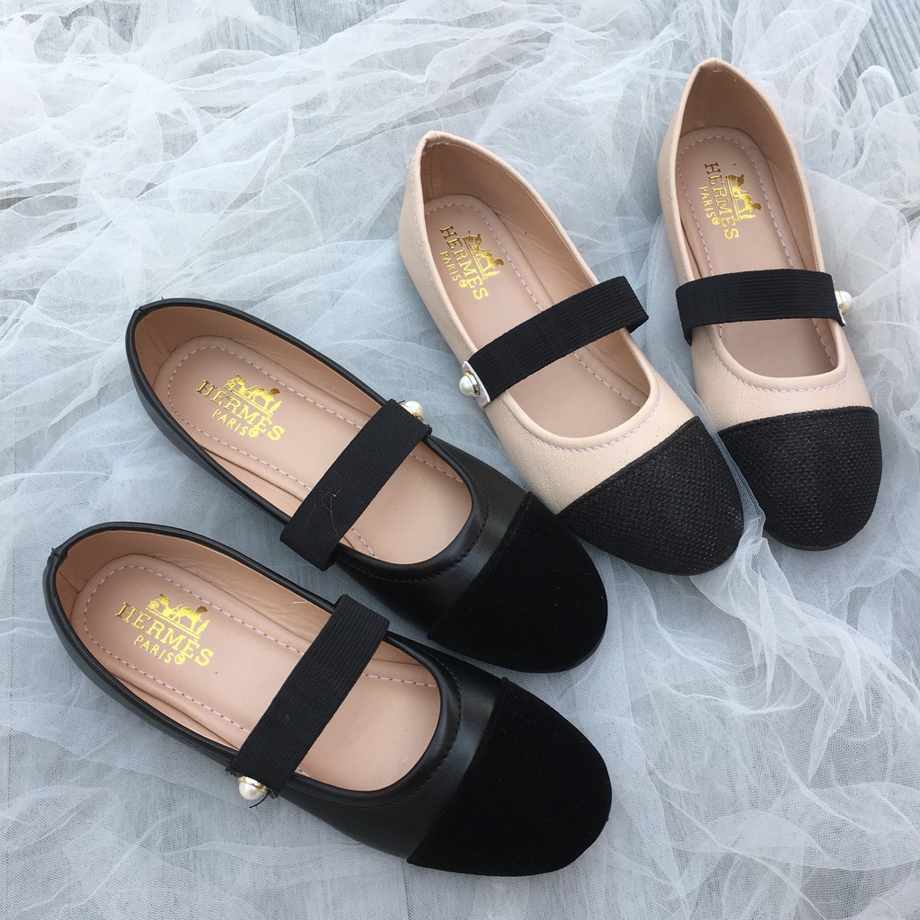 Giày bệt nữ đính ngọc cute | BigBuy360 - bigbuy360.vn