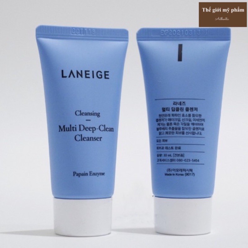 ( CHÍNH HÃNG ) Sữa Rửa Mặt Laneige Cleansing Multi Deep-Clean Cleanser