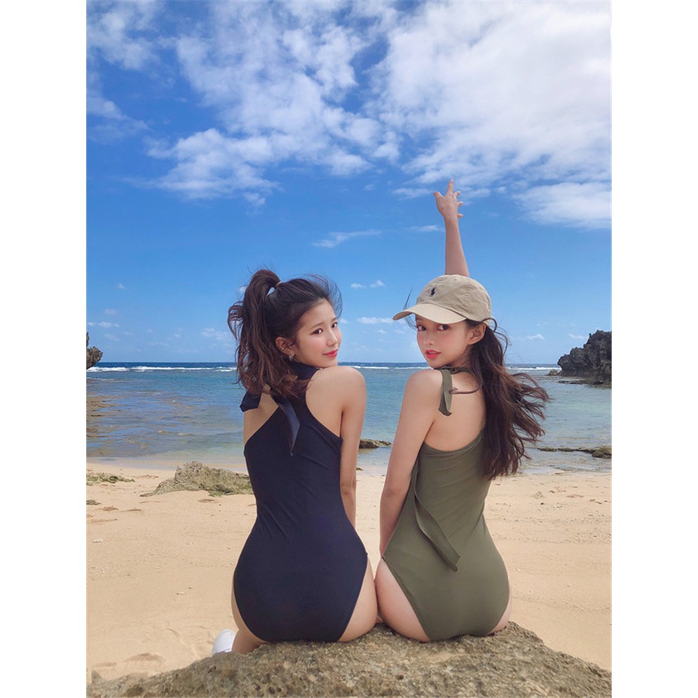 Bộ đồ bơi liền 1 mảnh Bikini dành cho bạn gái đi biển mùa hè mã L48
