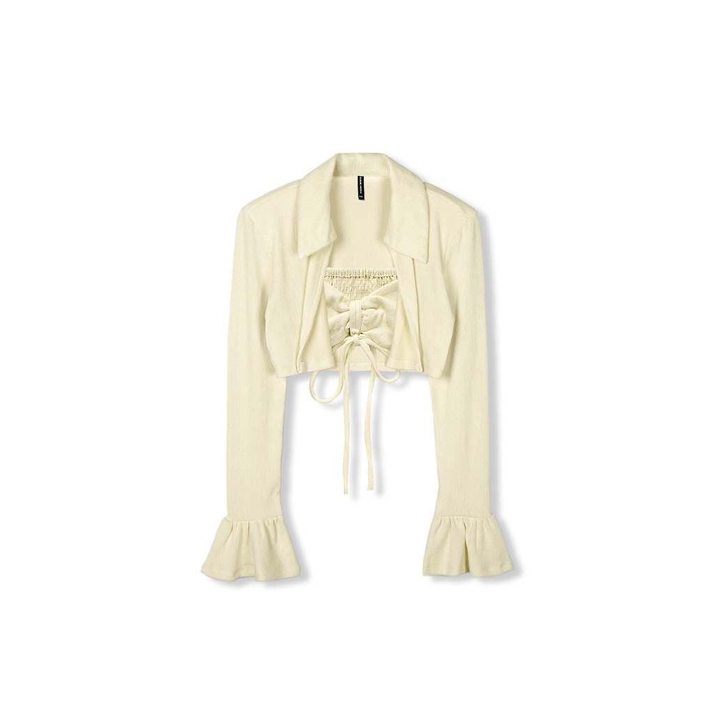 Set Nữ Cotton Candy Cardigan , Chất Vải Tăm Nhuyễn Thoải Mái , WSD000385 , Somehow