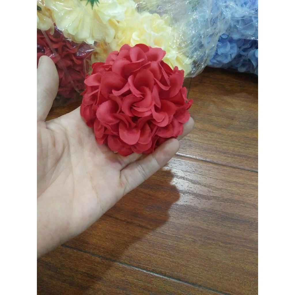 Đầu bông tú cầu cao cấp decor nhà cửa, trang trí studo chụp ảnh, giỏ quà Tết