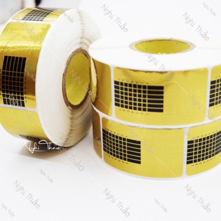 Giấy form móng đắp gel , đắp bột Q037
