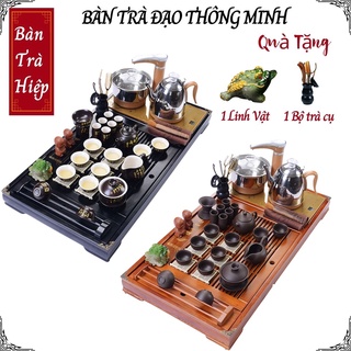 Bộ bàn trà điện thông minh cao cấp kèm ấm tự đun và bộ ấm trà đạo cao cấp bảo hành 12 tháng