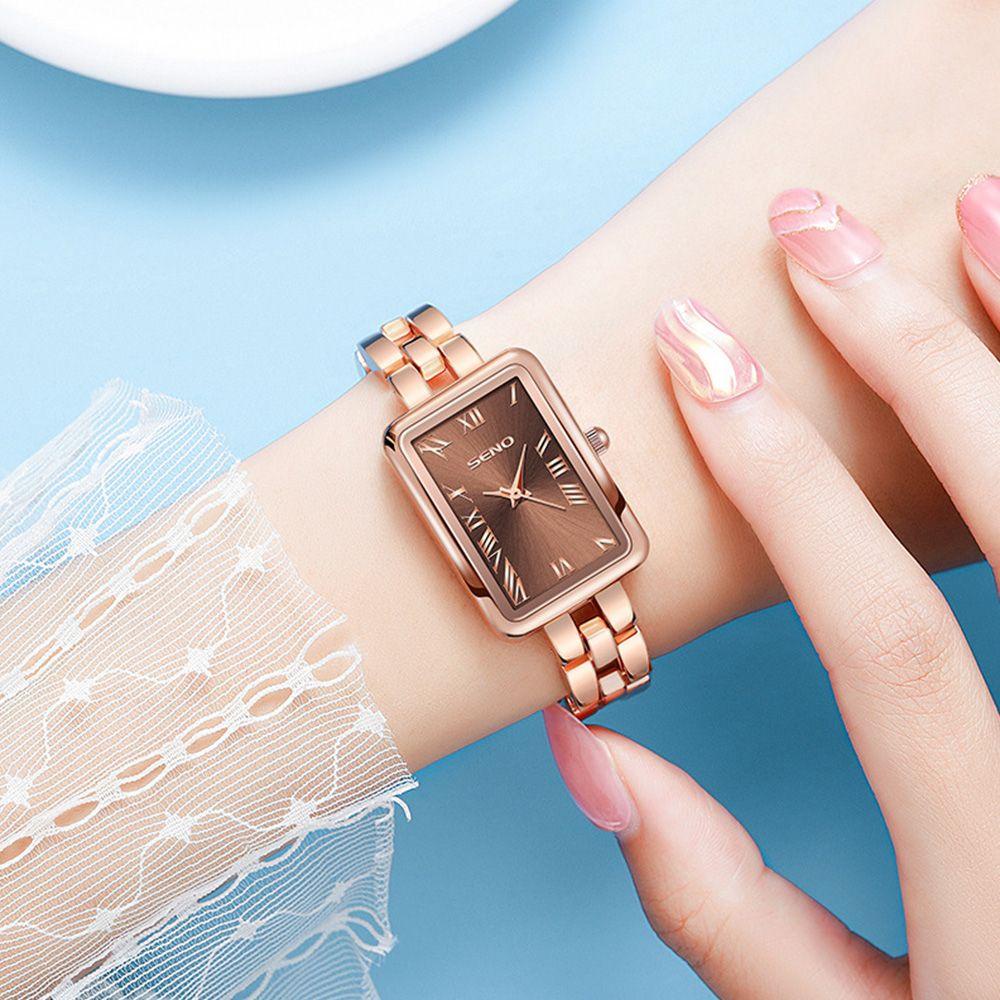 MELODG Đồng Hồ Quartz Thiết Kế Mới Đơn Giản Thời Trang Dành Cho Nữ