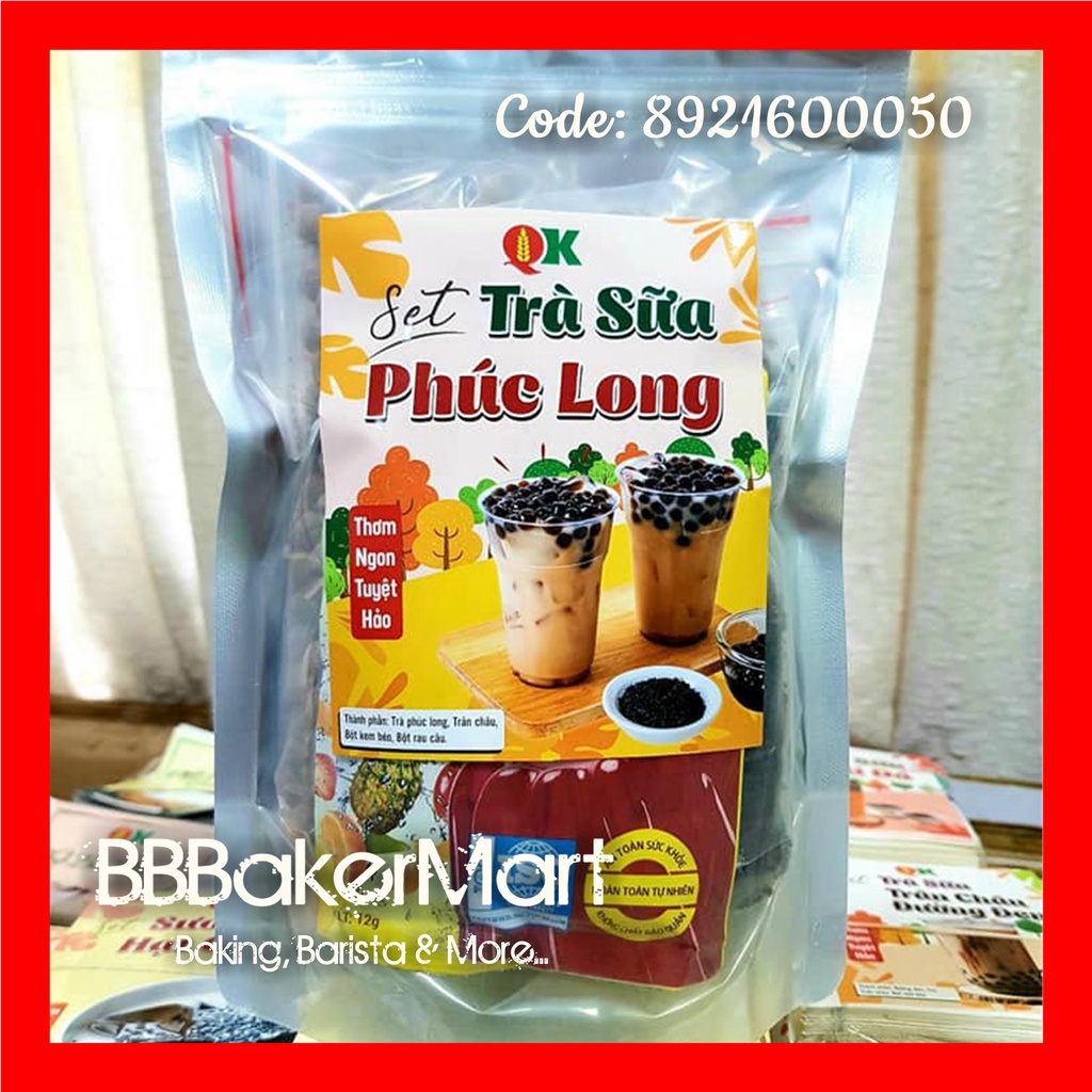 Set combo nguyên liệu Trà sữa PHÚC LONG QK