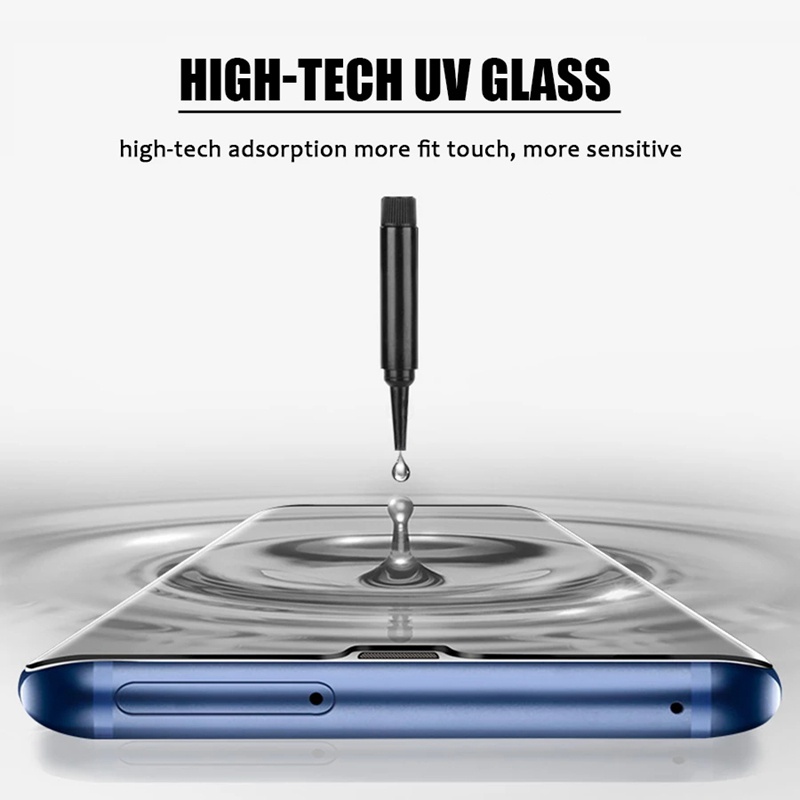 Set 3 Kính Cường Lực Bảo Vệ Toàn Màn Hình Cho Samsung Galaxy S22 S21 S20 Ultra Plus 5G Note 20