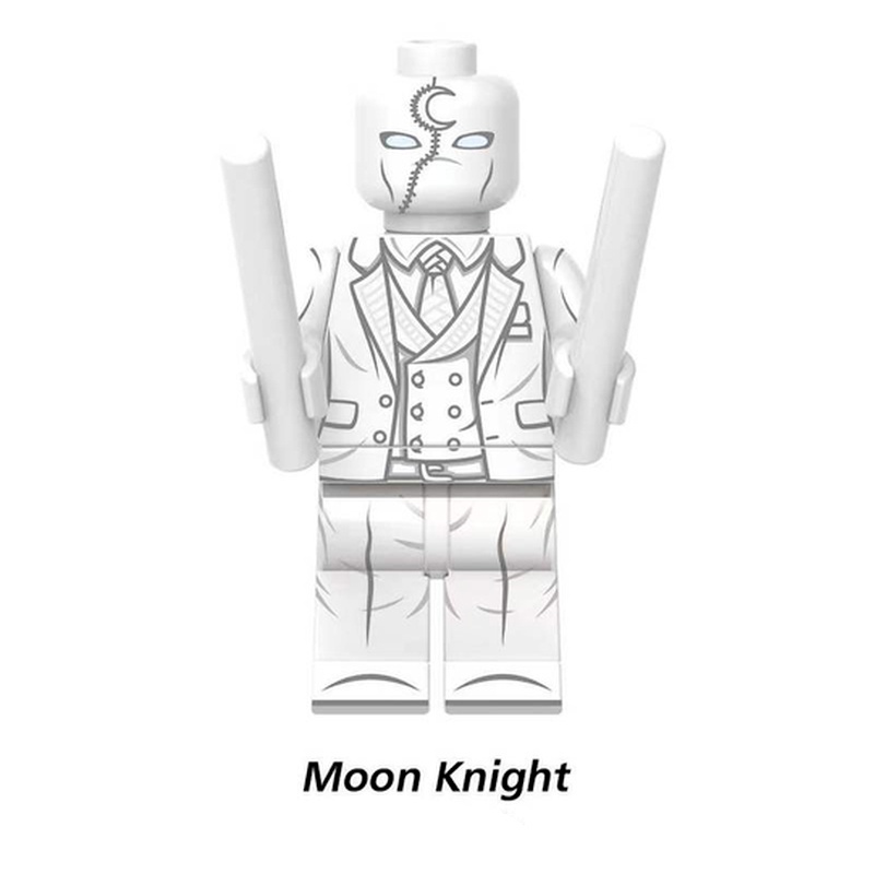 Mô Hình Đồ Chơi Lắp Ráp Nhân Vật Hiệp Sĩ Ánh Trăng Marvel